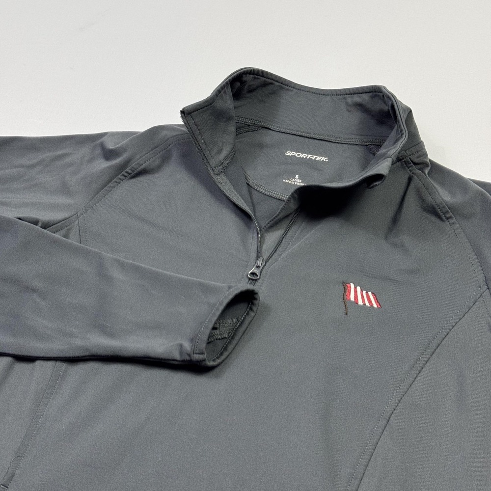 Boston Golf Club Sport-Tek 1/4 Zip Golf Shirt‎ Long Sleeve Gray Women's Small